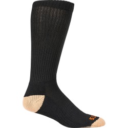 5.11 Tactical Men's Cupron Year Round OTC Sock (Black)