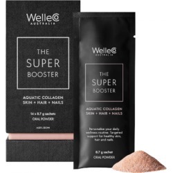 WelleCo Super Booster Aquatic Collagen Skin Hair Nails 14 day Pack
