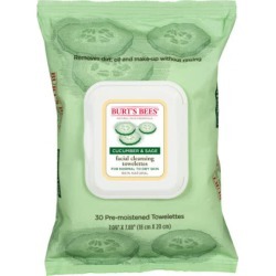 Burt's Bees Cucumber & Sage Facial Cleansing Towelettes Burt's Bees Cucumber & Sage Facial Cleansing Towelettes