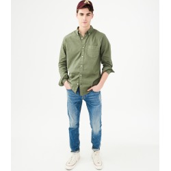 Aeropostale Slim Taper Medium Wash Reflex Jean - Medium Wash, 34X32