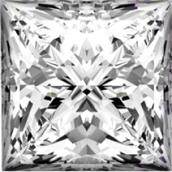 0.32 Carat I-VVS1 Excellent Princess Cut Diamond found on Bargain Bro from Allurez for USD $427.88