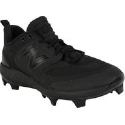 New Balance 3000v6 Men's Low Molded Baseball Cleats in Black Size 7.5