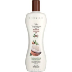 BioSilk Silk Therapy with Organic Coconut Oil Moisturizing Conditioner 12 oz
