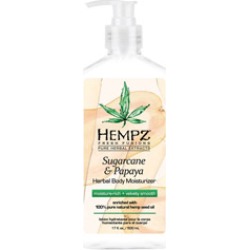 Hempz Sugarcane & Papaya Herbal Body Moisturizer 17 oz