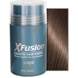XFusion Keratin Hair Fibers - Light Brown 0.53 oz found on Bargain Bro from Beauty Care Choices for USD $22.80