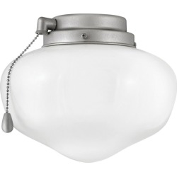Brushed Nickel School house LED Light Kit found on Bargain Bro from Bellacor for USD $64.60