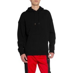 Men's Embroidered-Typographic Pullover Hoodie