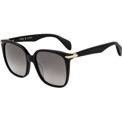 Square Polarized Acetate Sunglasses