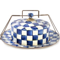 Royal Check Cake Carrier
