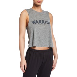 Warrior Muscle Crop Tank