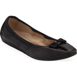My Joy Leather Slip-On Ballet Flats