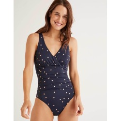 Talamanca Swimsuit Rose Gold Foil, Scattered Spot Women Boden