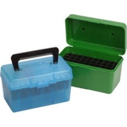 Mtm Rifle Ammo Boxes - Ammo Boxes Rifle Blue  22-250 Remington - 308 Winchester 50