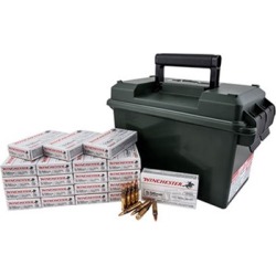 Winchester Usa White Box Ammo 5.56x45mm Nato 55gr M193 Ammo Can - 5.56x45mm Nato 55gr Full Metal Jacket 400/Ammo Can