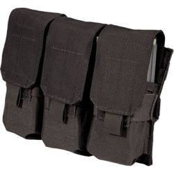 Blackhawk Ar-15 Strike Triple Mag Pouch Holds 6 - Strike Triple Mag Pouch Holds 6 - Black