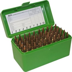 Mtm Rifle Ammo Boxes - Ammo Boxes Rifle Green 240 Weatherby Magnum - 35 Whelen 50