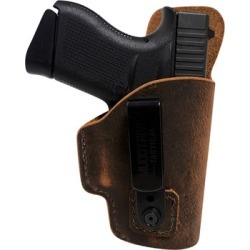 Muddy River Tactical Tuckable Inside The Waistband Water Buffalo Holsters - Springfield Xds 3.3 Tuckable Leather Iwb Holster