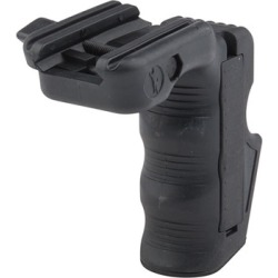 Command Arms Acc Picatinny Mag Well Grip W/ Finger Grooves - Picatinny Mag Well Grip W/ Finger Grooves Polymer Black