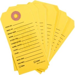 Brownells Gun Price Tags - 500 Brownells Gun Price Tags, Yellow