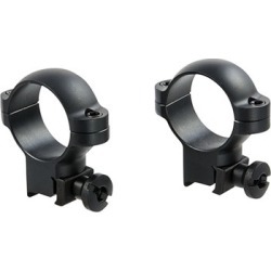 Burris 1" Deluxe .22 Rings - Deluxe Steel .22 Rings 1 High Matte