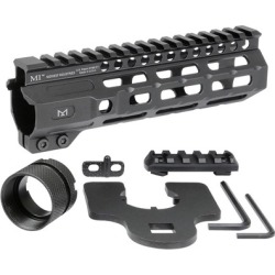 Midwest Industries Ar-15 Combat Handguards Free Float M-Lok - Combat Handguard M-Lok Aluminum 7