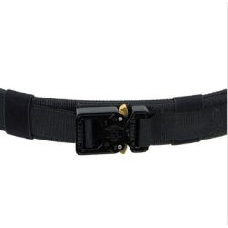 Ares Gear Ranger Belt - Ranger Belt Small Coyote/Black Webbing Black Buckle