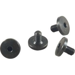 Hogue Semi Auto Grip Screws - Hex Grip Screws, Blue, Fits Beretta/Taurus