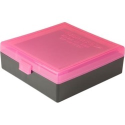 Berrys Manufacturing 100 Round  Ammo Boxes - Pink 44 Special/Mag 100 Round Ammo Box