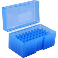 Frankford Arsenal Pistol Ammo Boxes - 38 Special, 357 Magnum #503 Ammo Box 50 Ct. Blue