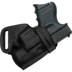 Galco International Small Of Back Holsters - Small Of Back Glock 21-Black-Right Hand