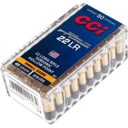 Cci 22 Lr 45gr Lhp Suppressor Ammunition - Cci 22 Long Rifle 45gr Subsonic Lhp 50/Box