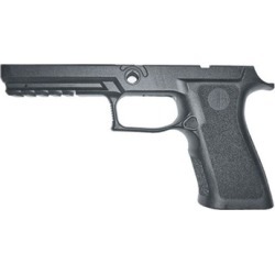 Sig 320 X-Series Grip Module Assembly - P320 X-Series 9/40/357 Full Size Medium Black