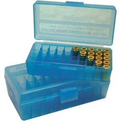 Mtm Pistol Ammo Box - Ammo Box Pistol Blue 38-357 50