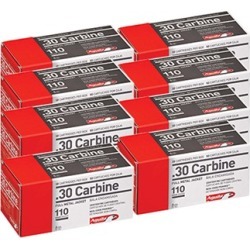 Aguila Rifle Ammo 30 Carbine 110gr Fmj - 30 M1 Carbine 110gr Fmj 400/Bulk