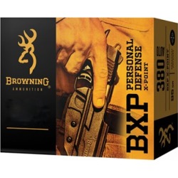 Browning Bxp Personal Defense 380 Auto 95gr X-Point - 380 Auto 95gr X-Point 20/Box