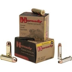 Hornady Custom Ammo 357 Magnum 158gr Jhp - 357 Magnum 158gr Jacketed Hollow Point 25/Box