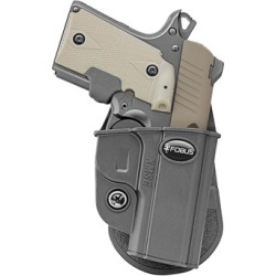 Fobus Holster Evolution Holster Right Hand Paddle - Kimber Micro, Sig Sauer P238 Evolution Paddle Holster Blk