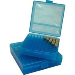 Mtm Pistol Ammo Boxes - Ammo Boxes Pistol Blue 9mm-380 100