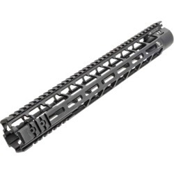 Bootleg Inc Ar-15 Handguards M-Lok Black - Ar-15 Handguard 13.4