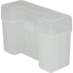 Berrys Manufacturing 20 Round Slip-Top Rifle Ammo Boxes - Clear Ultra Mag Family 20 Round Ammo Box