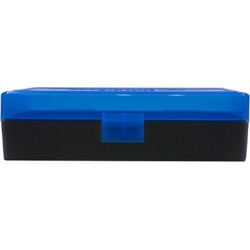 Berrys Manufacturing 50 Round Ammo Boxes - 40 S&W/45 Auto 50 Round Ammo Box, Blue