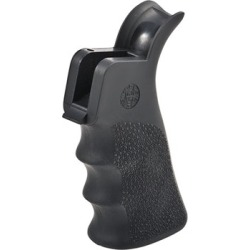 Hogue Ar-15 Overmolded Beavertail Grip - Overmolded Beavertail Grip Rubber Black