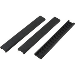 Ergo Grips Ar-15 Picatinny 18 Slot Slim-Line Rail Cover Polymer - 18 Slot Slim-Line Rail Cover Picatinny Polymer Black 7