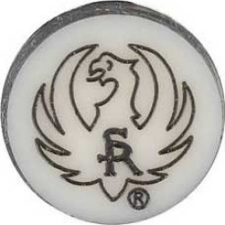 Ruger Ruger 42665 Pistol Grip Cap Medallion - 42665 Pistol Grip Cap Medallion White Plastic