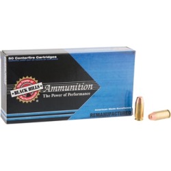 Black Hills Ammunition Remanufactured Ammo 40 S&W 155gr Full Metal Jacket - 40 S&W 155gr Fmj 50/Box