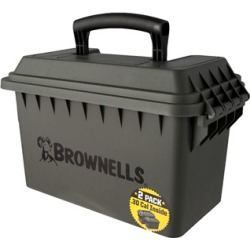 Brownells 30 & 50 Caliber Plastic Ammo Boxes 2-Pack