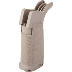 Bravo Company Ar-15 Mod-2 Gunfighter Grip - Mod-2 Gunfighter Grip Polymer Fde