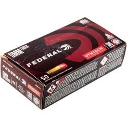 Federal Syntech Pcc 9mm Luger Ammo - 9mm Luger 130gr Total Synthetic Jacket 50/Box