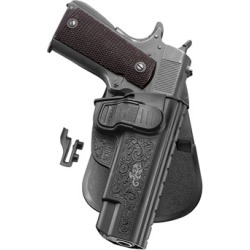 Fobus Holster Ch Series Holster Paddle Right Hand - 1911 Style Pistols W/Out Rail Ch Series Paddle Holster Blk