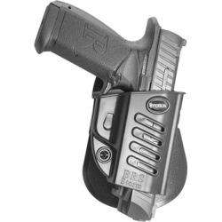 Fobus Holster Evolution Holster Right Hand Paddle - Rem Rp9, S&W M&P Shield .45 Evolution Paddle Holster Black